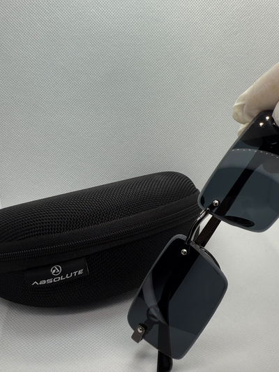 Absolute Eyewear Rimless Rectangle Sunglasses