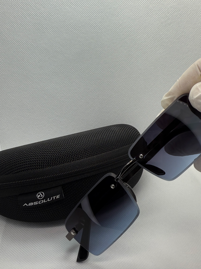 Absolute Eyewear Rimless Rectangle Sunglasses