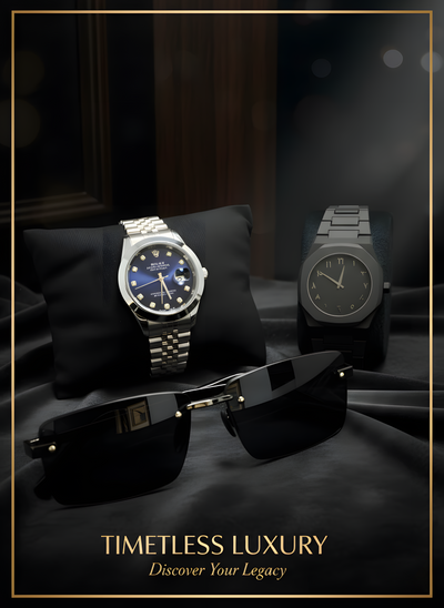 Elite Timepiece & Shades Collection – Luxury Bundle