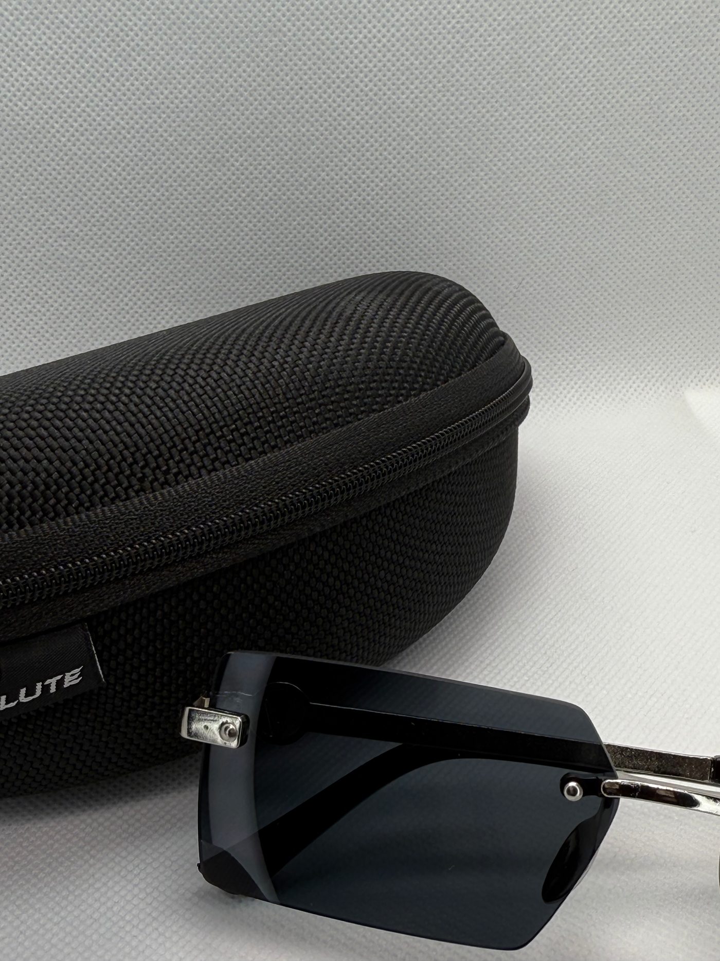 Absolute Eyewear Rimless Rectangle Sunglasses