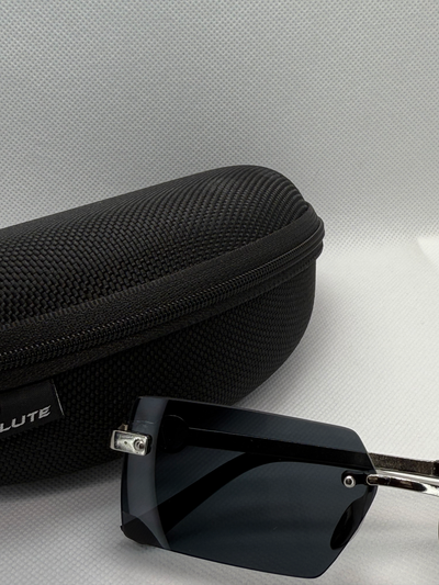 Absolute Eyewear Rimless Rectangle Sunglasses