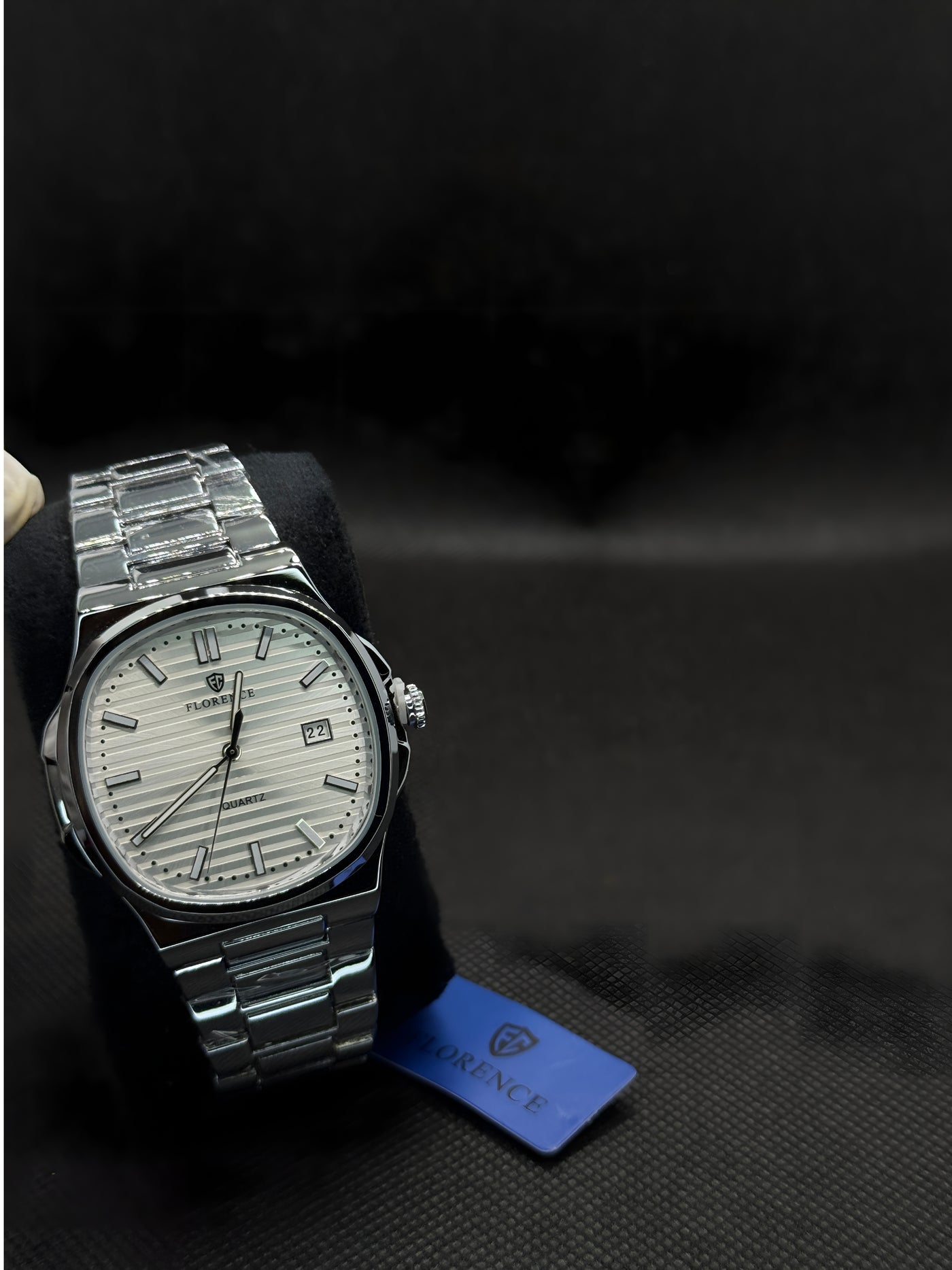 Florence Prestige White Dial Quartz Watch