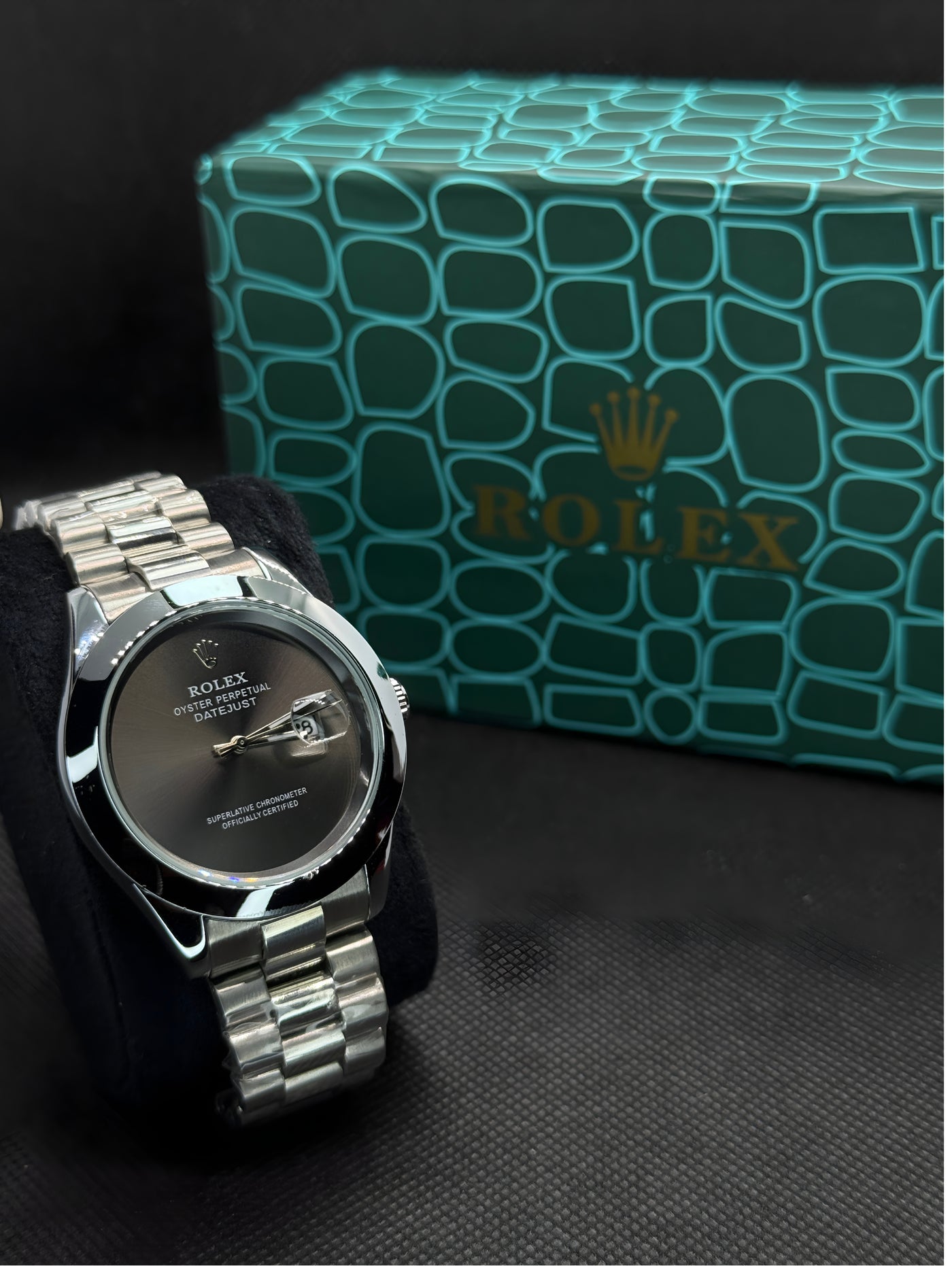 Rolex Oyster-Mens Watch-40mm-C-1118 (Black)