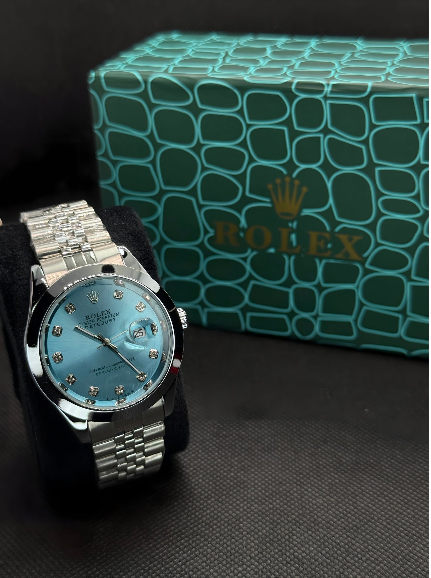 Rolex Oyster-Mens Watch-40mm-C-1118 (Sky Blue)