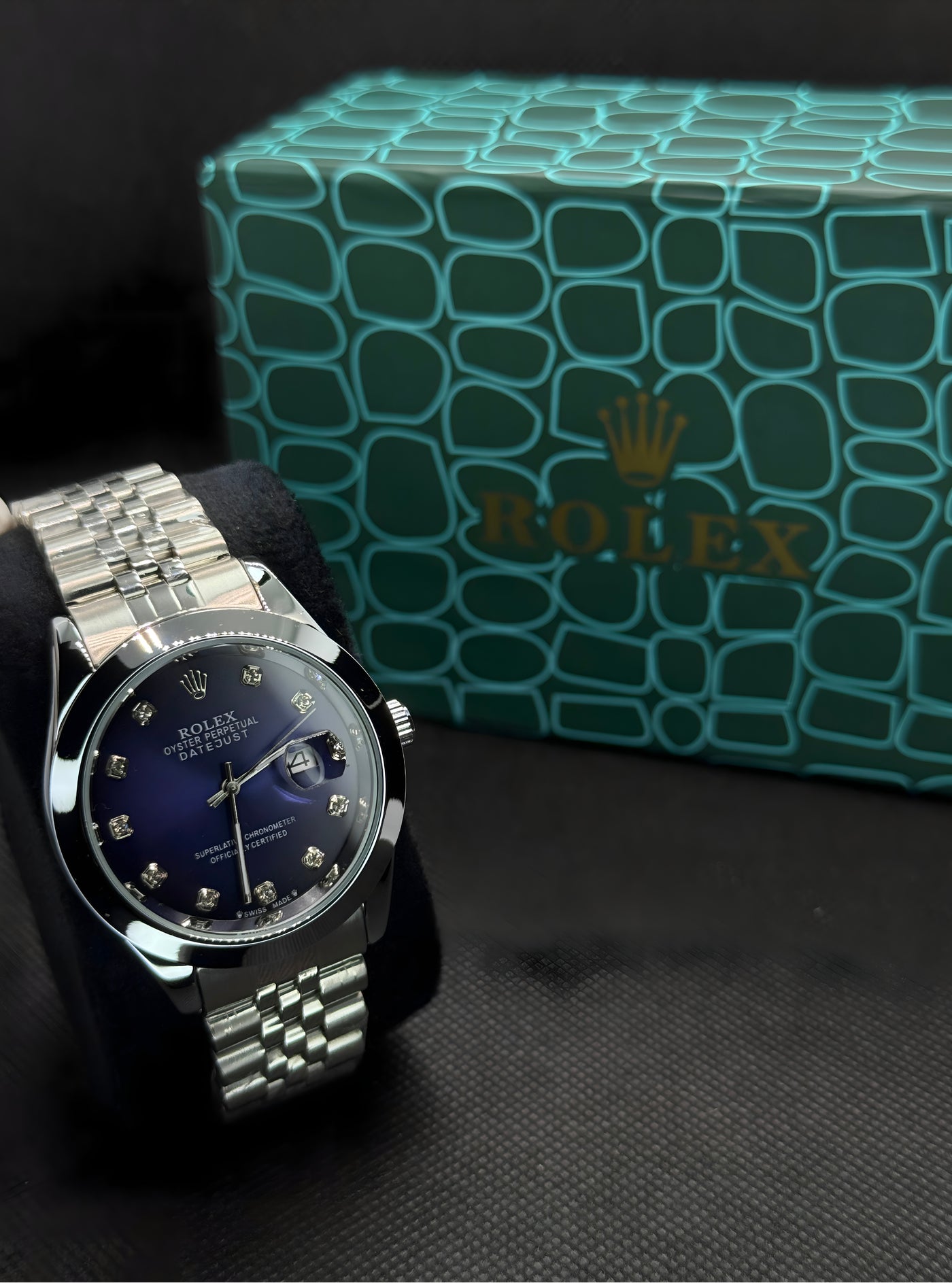 Rolex Oyster-Mens Watch-40mm-C-1118 (Mid Night Blue)